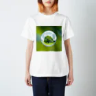 ハレとケのsoratama-green parasol Regular Fit T-Shirt