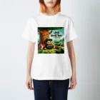 room-chaconneのジャックと豆木木 Regular Fit T-Shirt