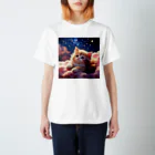 yielanggo007のキラキラ大好き子猫 Regular Fit T-Shirt