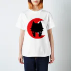 🐺赤猫🐱工房の赤猫オリジナルグッズ01 スタンダードTシャツ