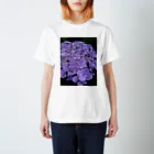 yurisacinの紫陽花（紫） Regular Fit T-Shirt