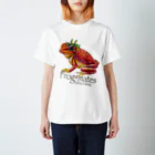 引田玲雄 / Reo Hikitaのカエルメイト(Frog-mates)より「イチゴガエル」 Regular Fit T-Shirt