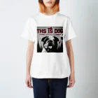 お店屋さんのThis is Dog Regular Fit T-Shirt