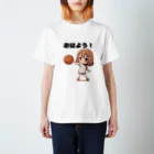 チェリモヤのガールズ バスケット 02 Regular Fit T-Shirt