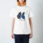 Mana Aのカラフル熱帯植物 Regular Fit T-Shirt