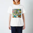 shojisanのワンワン&ネコパラダイス Regular Fit T-Shirt