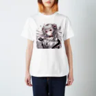 美少女silver girl'sの銀髪の女の子8 Regular Fit T-Shirt