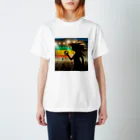 aoharu2005のレゲエ女子墨絵01 Regular Fit T-Shirt