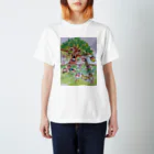 chokkotto🌿harappaと MASARU BARUのNATUKASII🌿FUUKEI Regular Fit T-Shirt