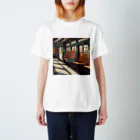 atoyuki_SHOPの電車座席２ スタンダードTシャツ