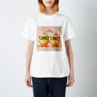 naoのひよこカップル Regular Fit T-Shirt