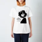 KUSUZINIA'S SHOPのSmoking Lady (ver.1) Regular Fit T-Shirt