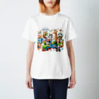 nail_aphroditeのあにまる消防隊 Regular Fit T-Shirt