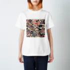 saoc11039の伝統美 Regular Fit T-Shirt