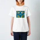 blue　like24のクリちゃん スタンダードTシャツ