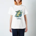 ソコソコワークスのメガネだばしくん Regular Fit T-Shirt