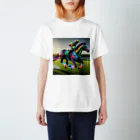 SA_YA_KAのHorse racing Regular Fit T-Shirt