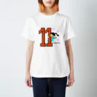 yoshiFactoryの１１月生まれ(誕生日グッズ・女の子) スタンダードTシャツ