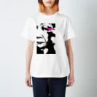 コットハンドのnever ending a girl T-shirt スタンダードTシャツ