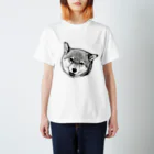 K O （けい・おー）のグッズの柴犬まるくん Regular Fit T-Shirt