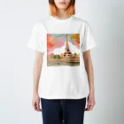 tyu-ripuのparis spring スタンダードTシャツ