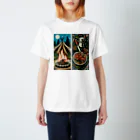 Camping Steak（キャンピング・ステーキ）のCamping Steak（キャンピング・ステーキ）13焚火ステーキ Regular Fit T-Shirt