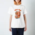 HASU SHOPの聖なる犬 Regular Fit T-Shirt