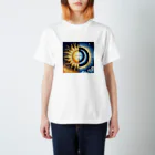 マジカルスワール　ショップの太陽と月 Regular Fit T-Shirt