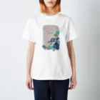 sb&colorの青いバラ Regular Fit T-Shirt