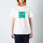 なんかクセになる販売店『あきょん』の大阪のオバねこまるちゃん Regular Fit T-Shirt