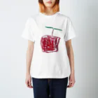 Satonobouのしかくいりんご Regular Fit T-Shirt