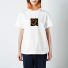 きんにくゆうたろうの花の蜜を吸うチョウ Regular Fit T-Shirt