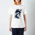 KURO・HANAの夏の龍2047 Regular Fit T-Shirt