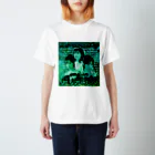 八屋虎子。のSUZURIのTorako1986(あおみどり) Regular Fit T-Shirt