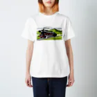 鉄道サークルNGO　レールの響きオリジナルズのSL峠鉄道 スタンダードTシャツ