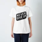 NORI＠fujiyamaのNever Give Up Regular Fit T-Shirt