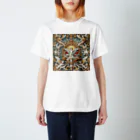 BABYLON  Channel　aiのRenaissance  バロック模様 Regular Fit T-Shirt