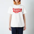 taiyaki styleのComing Soon RED Regular Fit T-Shirt