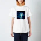 RIKUPANDAのNight Sea Regular Fit T-Shirt