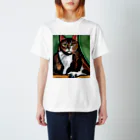 Ppit8のどっしりかまえる猫ちゃん Regular Fit T-Shirt