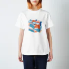 泉はるか　WEB SHOPのぐっすりすやすやフクロウ2 Regular Fit T-Shirt