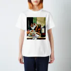 Ppit8のI love Sushi!! Regular Fit T-Shirt