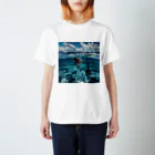 AQUAMETAVERSEのモルジブの大海原で人魚が泳いでいますsanae2074 スタンダードTシャツ