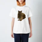 しゅう🍿のわがやの猫(こむぎ) Regular Fit T-Shirt