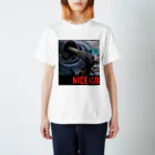 NICE-GOの力強いスプライン Regular Fit T-Shirt