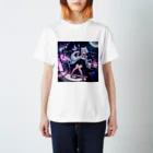 ねむねこのお店の猫耳少女 Regular Fit T-Shirt