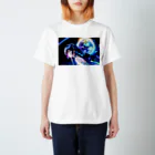 HappinessDarkの星の美しさに想いを馳せる Regular Fit T-Shirt