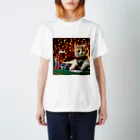 taryoセレクションのカジノでポーカー猫② Regular Fit T-Shirt