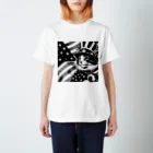 Chiro22のアメリカンな猫 Regular Fit T-Shirt