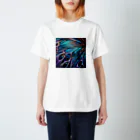 chika_22の羽根の柄 Regular Fit T-Shirt